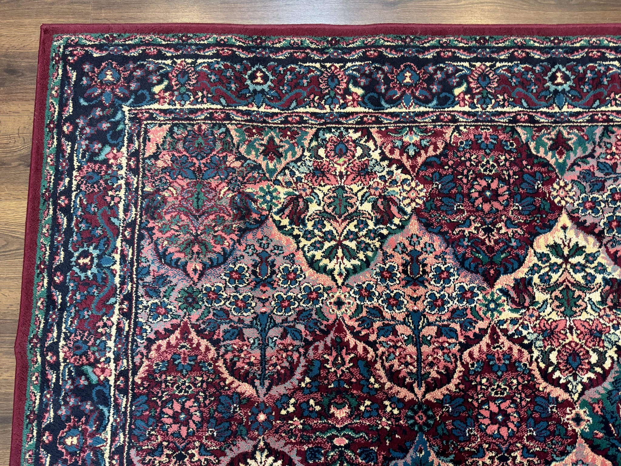 Multicolor Panel Kirman Rug 8x11 by Jewel Rugs