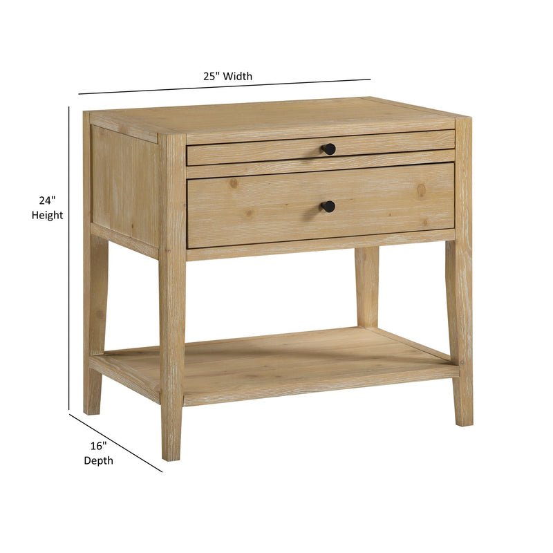 Sunveil - 1 Drawer Nightstand by HouseOfZazla