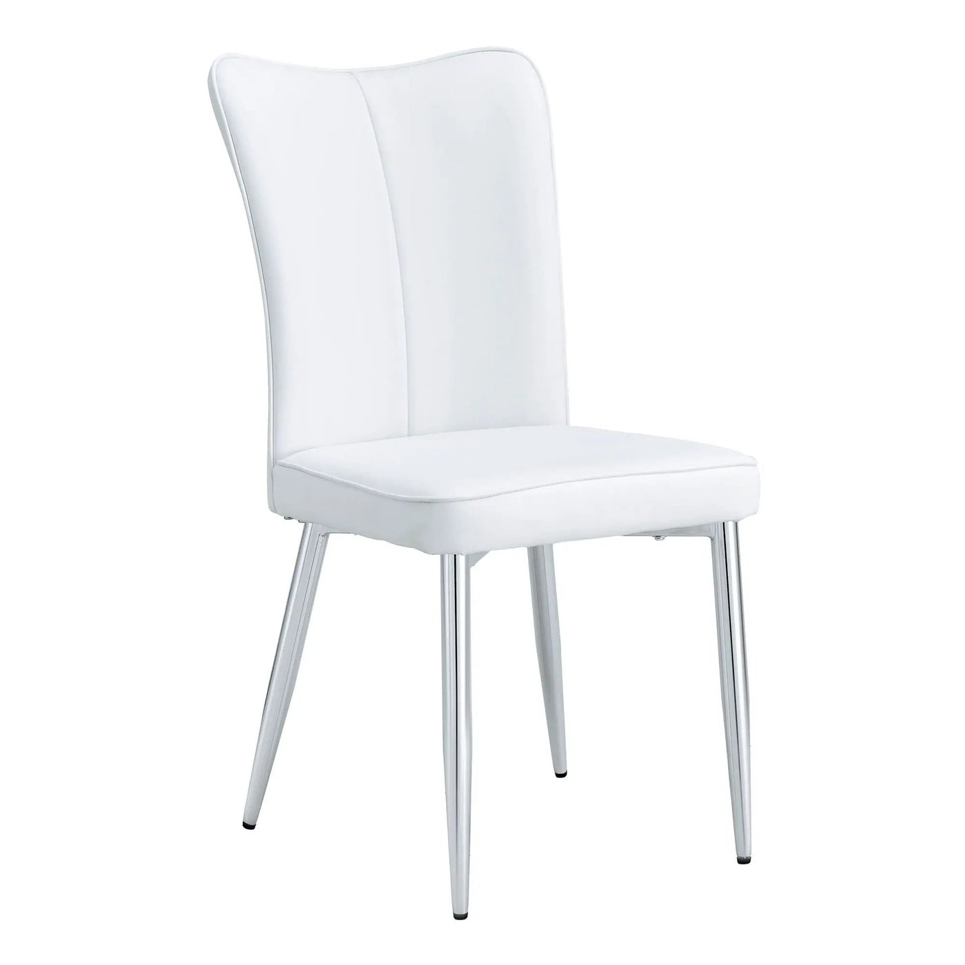Modern Minimalist Dining Chairs With Metal Legs by HouseOfZazla