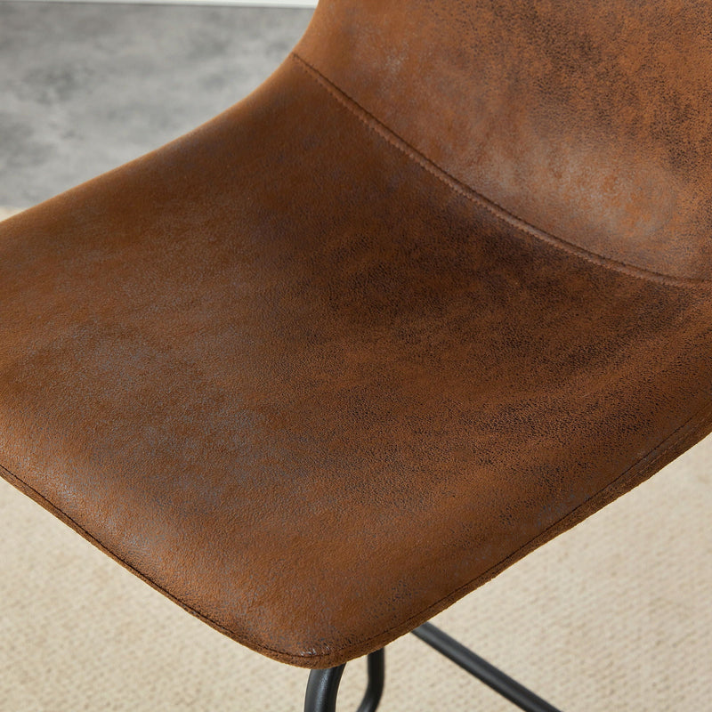 Retro Bar Chairs, Comfortable Stools (Set of 2) by HouseOfZazla