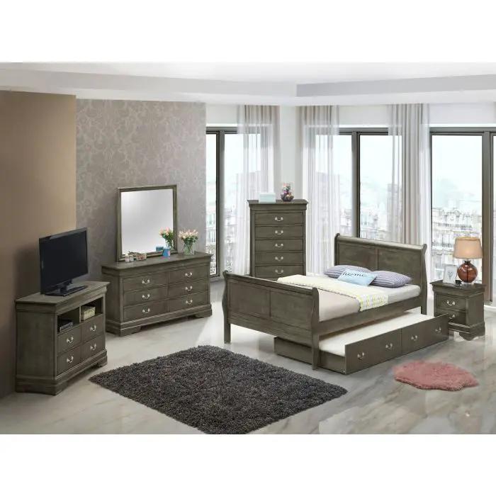 Elegant Trundle Bed With Timeless Charm by HouseOfZazla