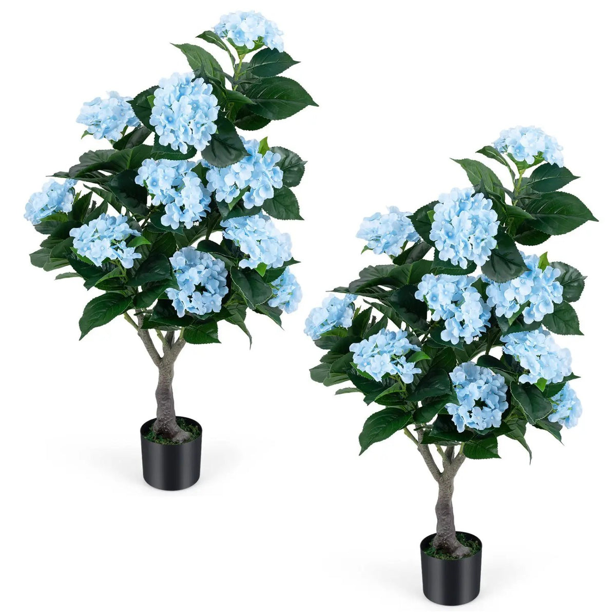 43.5" Artificial Hydrangea Tree 2 Pack, photo 5 of 8
