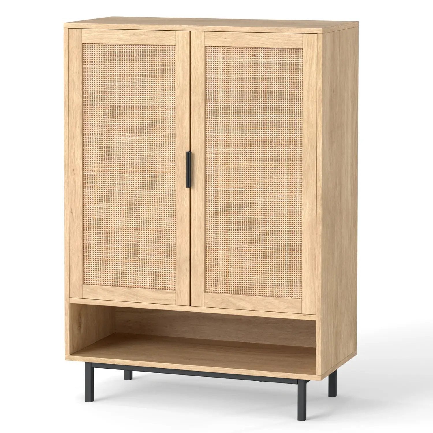 6-Tier Tall Shoe Cabinet with Double Doors - 43 Inch by DirectDeals