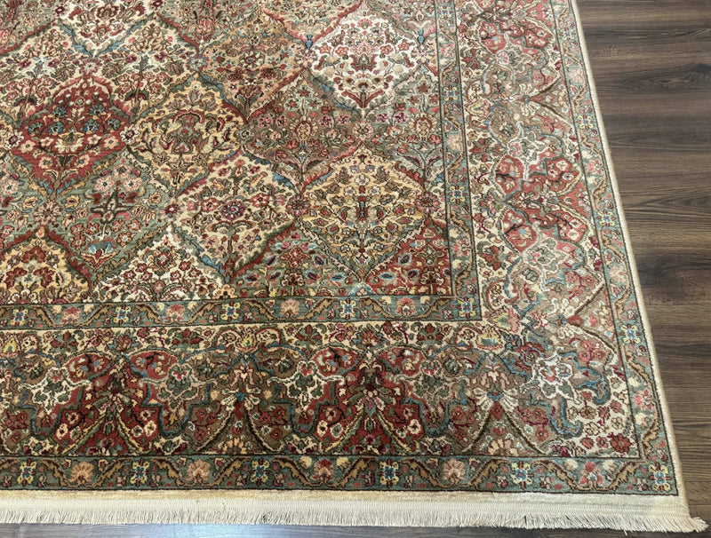 10x14 Karastan Empress Kirman Rug #700/719, Vintage Wool Discontinued Karastan by Jewel Rugs