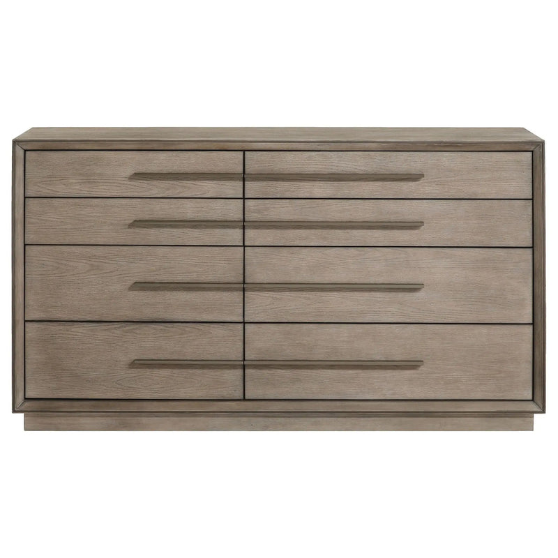 Durango 8-drawer Dresser Taupe Oak by Unique Piece Furniture