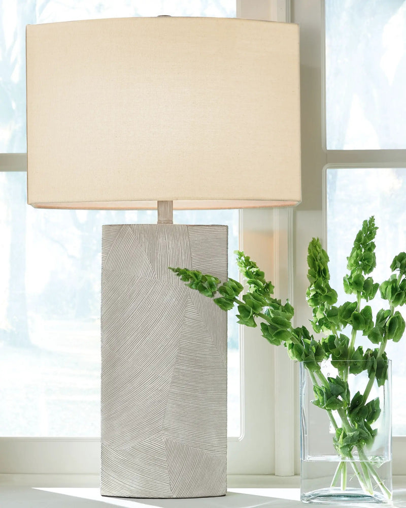 Bradard - Poly Table Lamp - Brown by Unique Piece Furniture