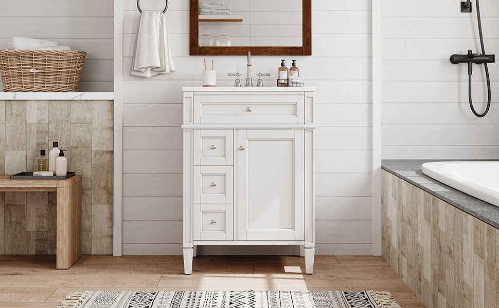 24" Bathroom Vanity with Top Sink by HouseOfZazla