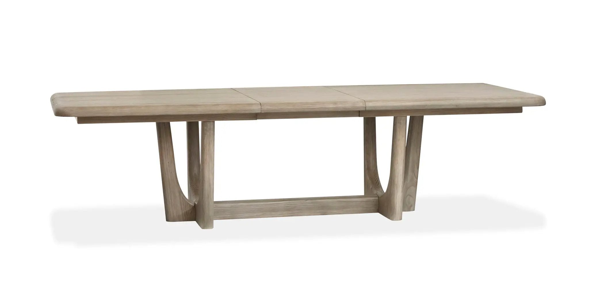 Braelyn - Extendable Trestle Dining Table - Dorian Gray by Unique Piece Furniture