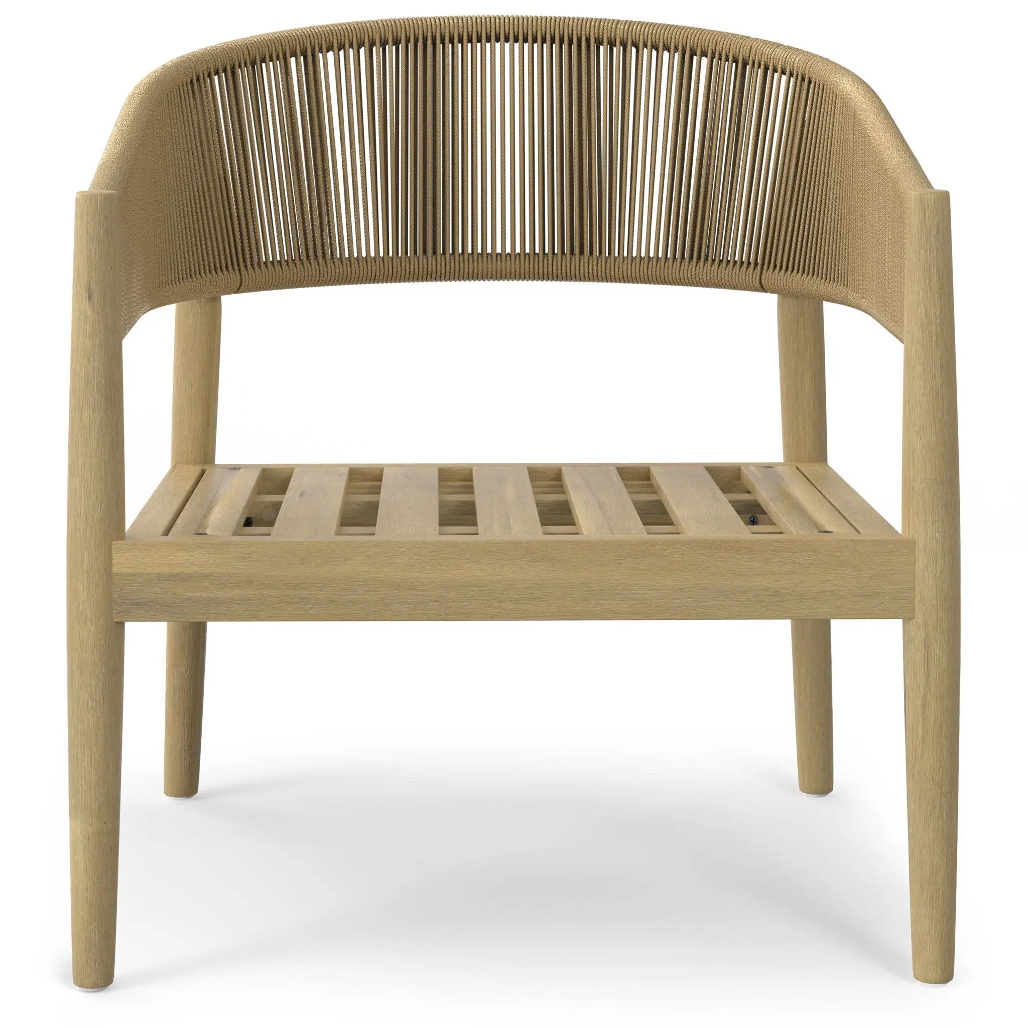 Bayshore - Outdoor Conversation Chair (Set of 2) - Natural by HouseOfZazla