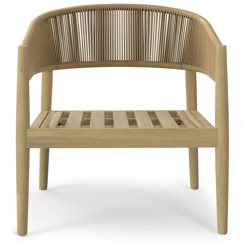 Bayshore - Outdoor Conversation Chair (Set of 2) - Natural by HouseOfZazla