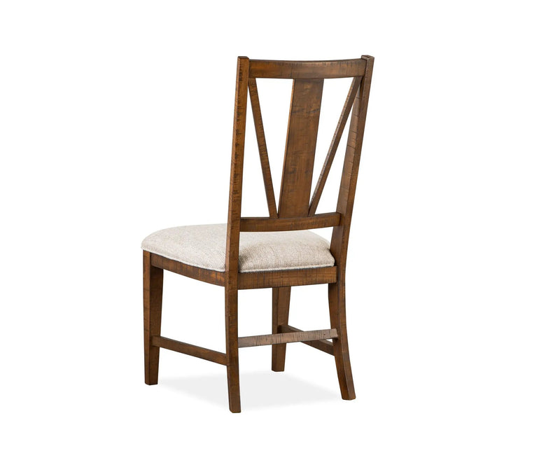 Bay Creek - Dining Side Chair With Upholstered Seat (Set of 2) - Toasted Nutmeg by Unique Piece Furniture