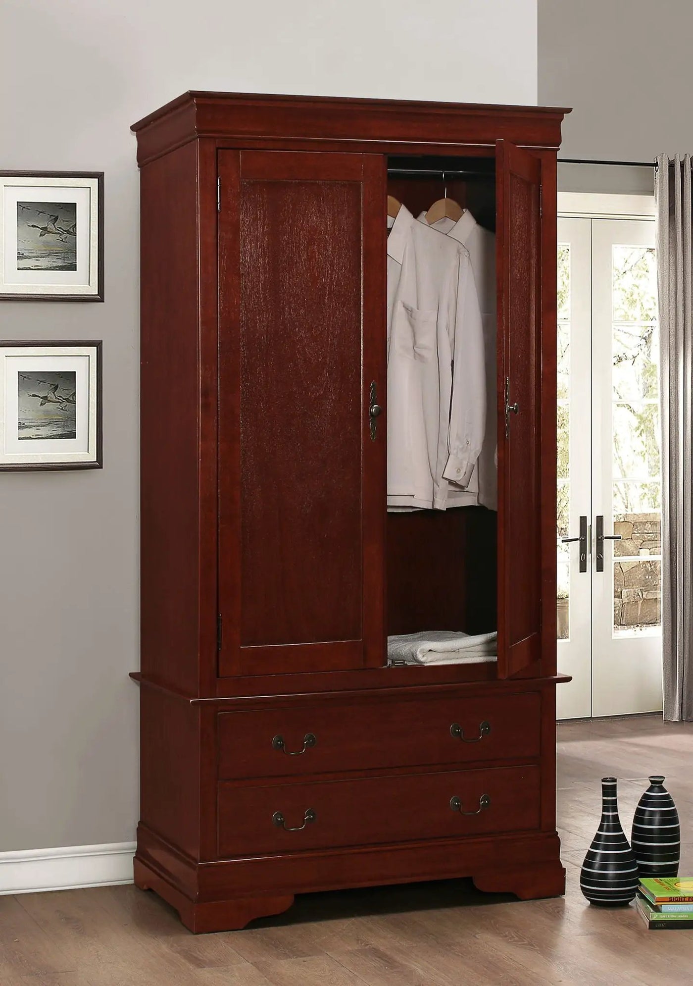 Elegant Traditional Armoire by Unique Piece Furniture