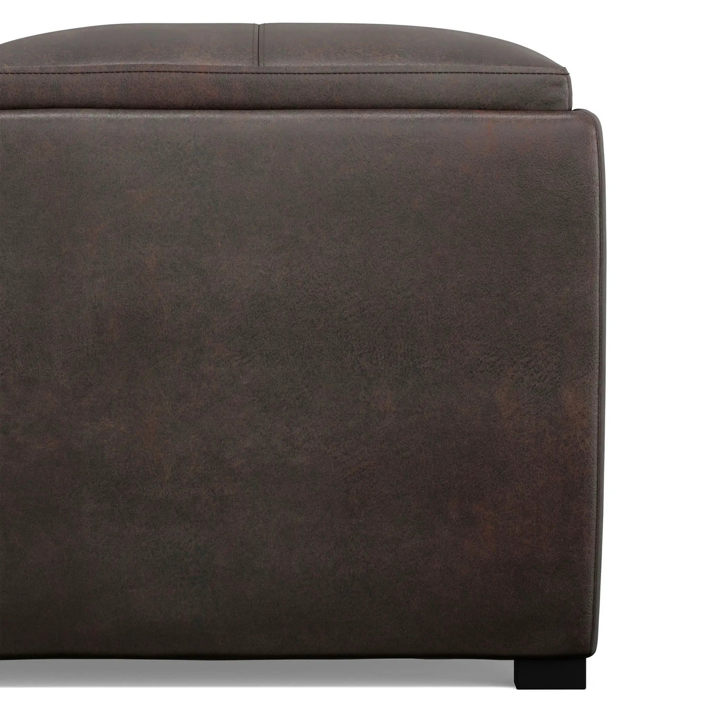 Avalon - Upholstered Square Coffee Table Storage Ottoman by Unique Piece Furniture