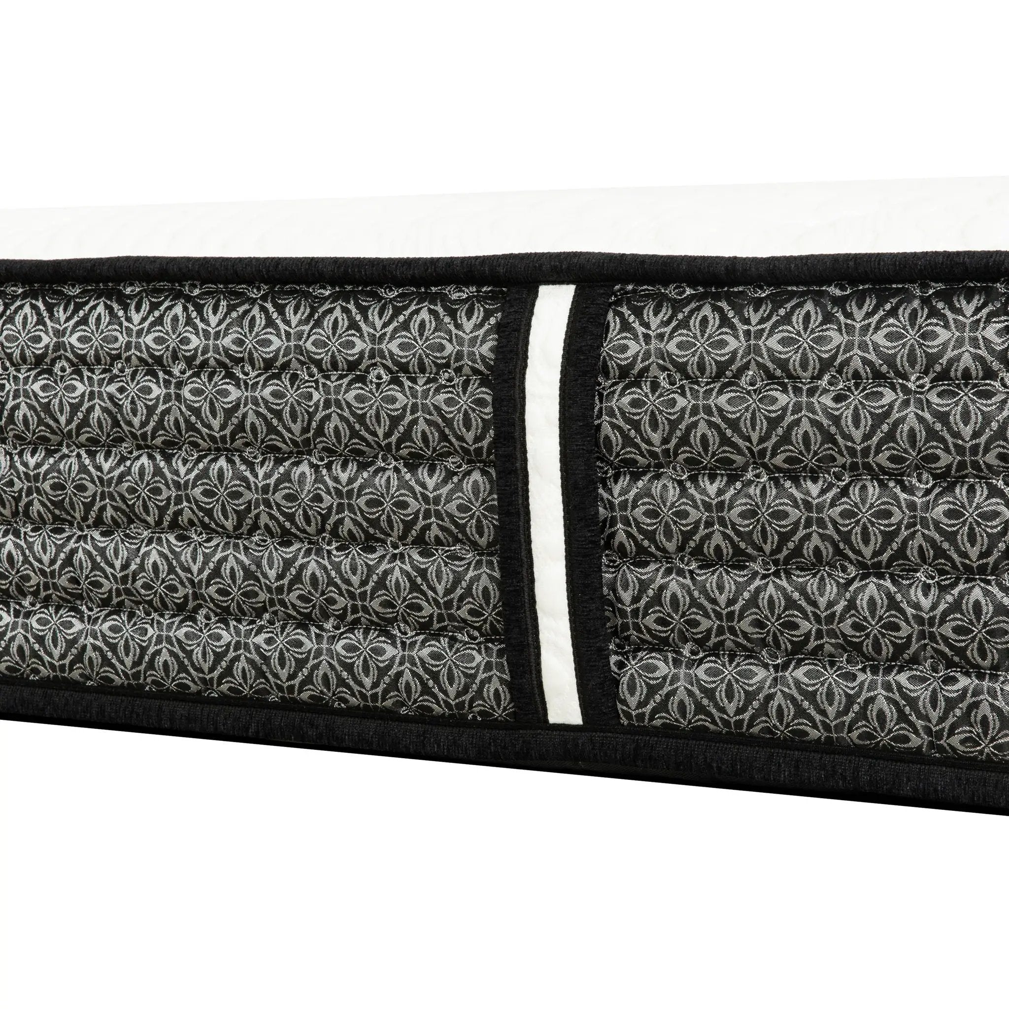 12" Premium Hybrid Mattress In A Box Soft Gel Memory Foam Top With Cooling Technology - Gray / White - Queen by HouseOfZazla