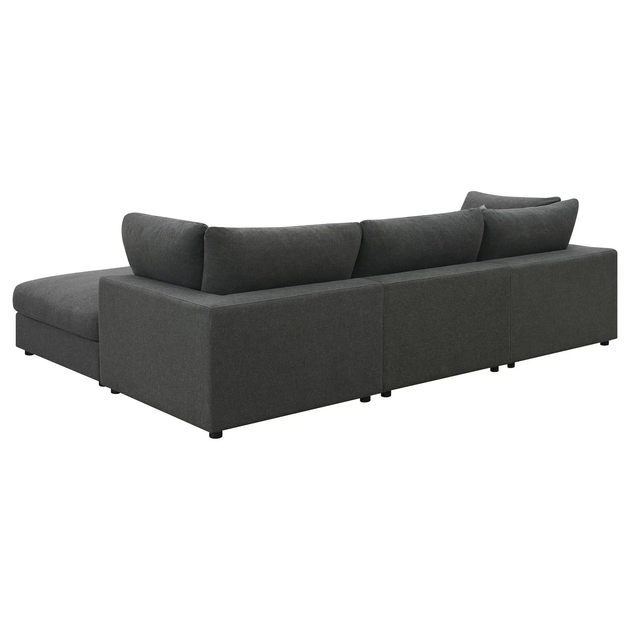 Rhette - Upholstered Sectional by HouseOfZazla