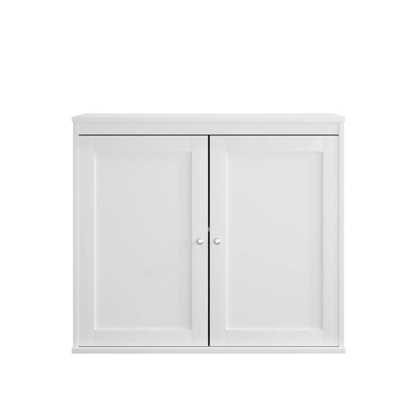 Kitchen Storage Cabinet With Double Doors, Adjustable Shelves, Sideboard Buffet For Dining Room - White by Unique Piece Furniture