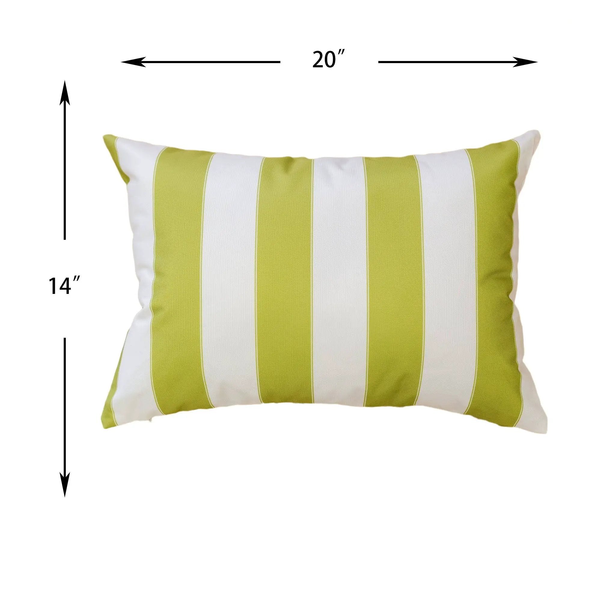 Horizon Stripe Pillow Outdoor & Indoor by Unique Piece Furniture