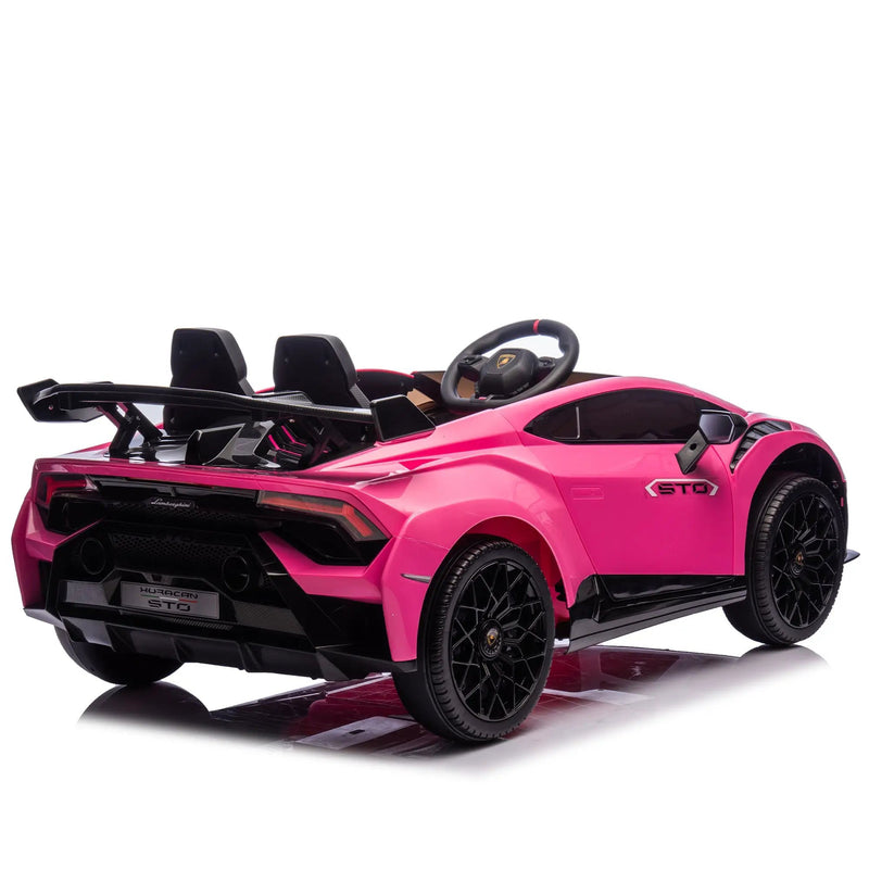 Lamborghini Huracan Sto 24V Kids Electric Ride-On Drift Car by HouseOfZazla