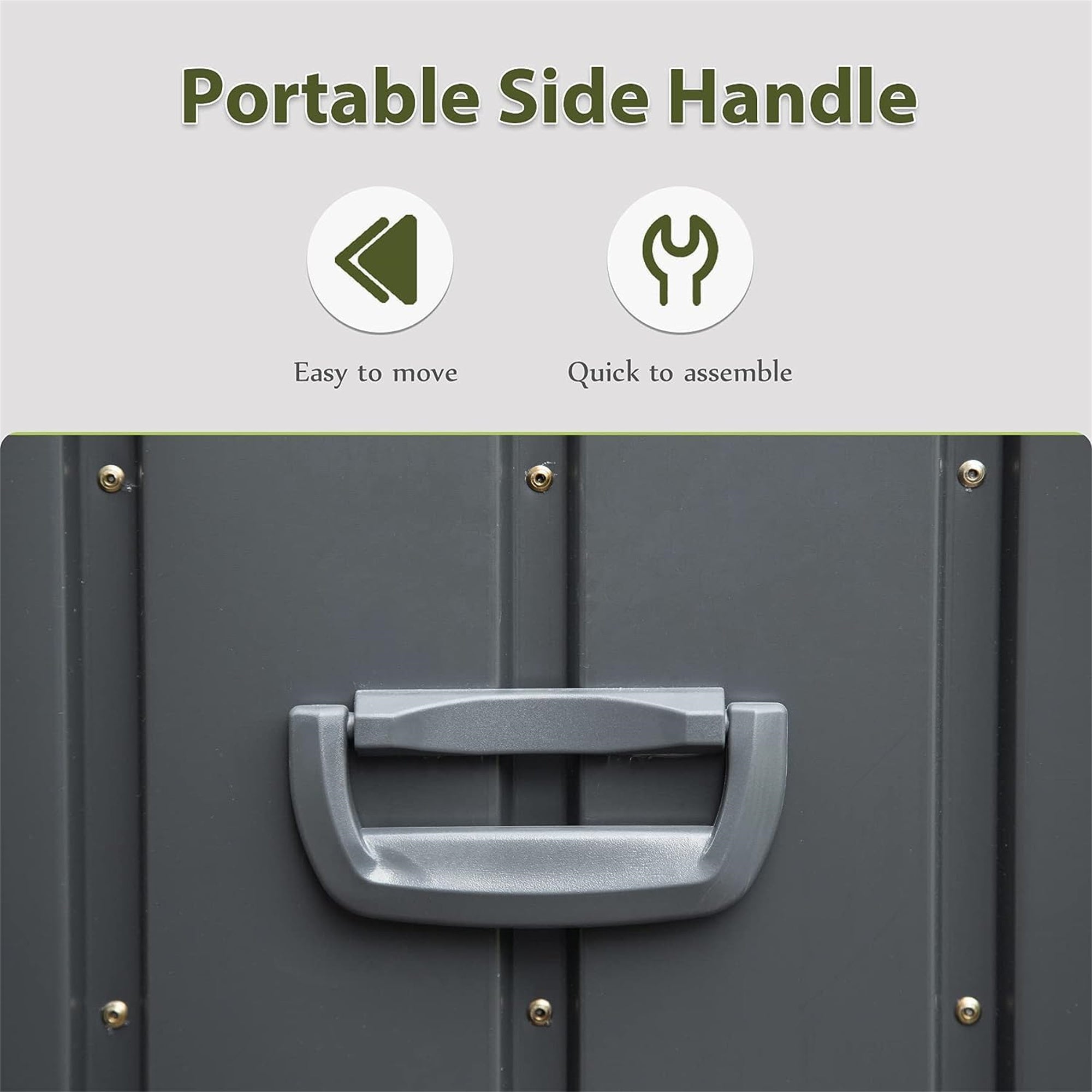 120 Gallon Outdoor Storage Deck Box Waterproof by HouseOfZazla