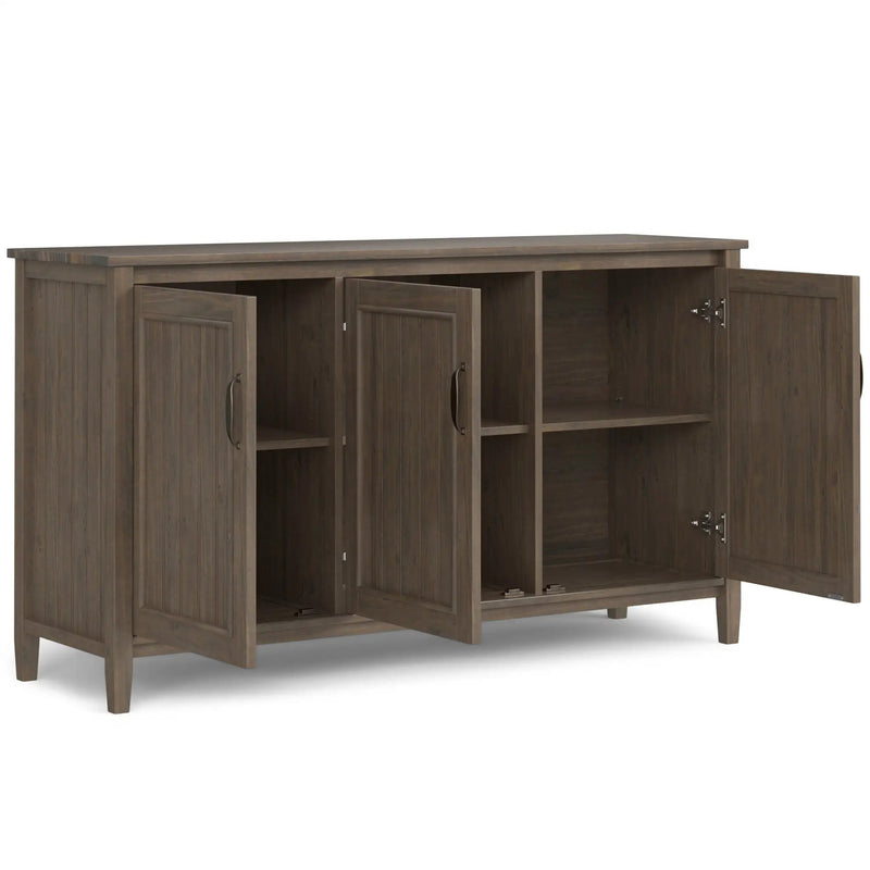 Lev - Wide Storage Cabinet - Smoky Brown by HouseOfZazla