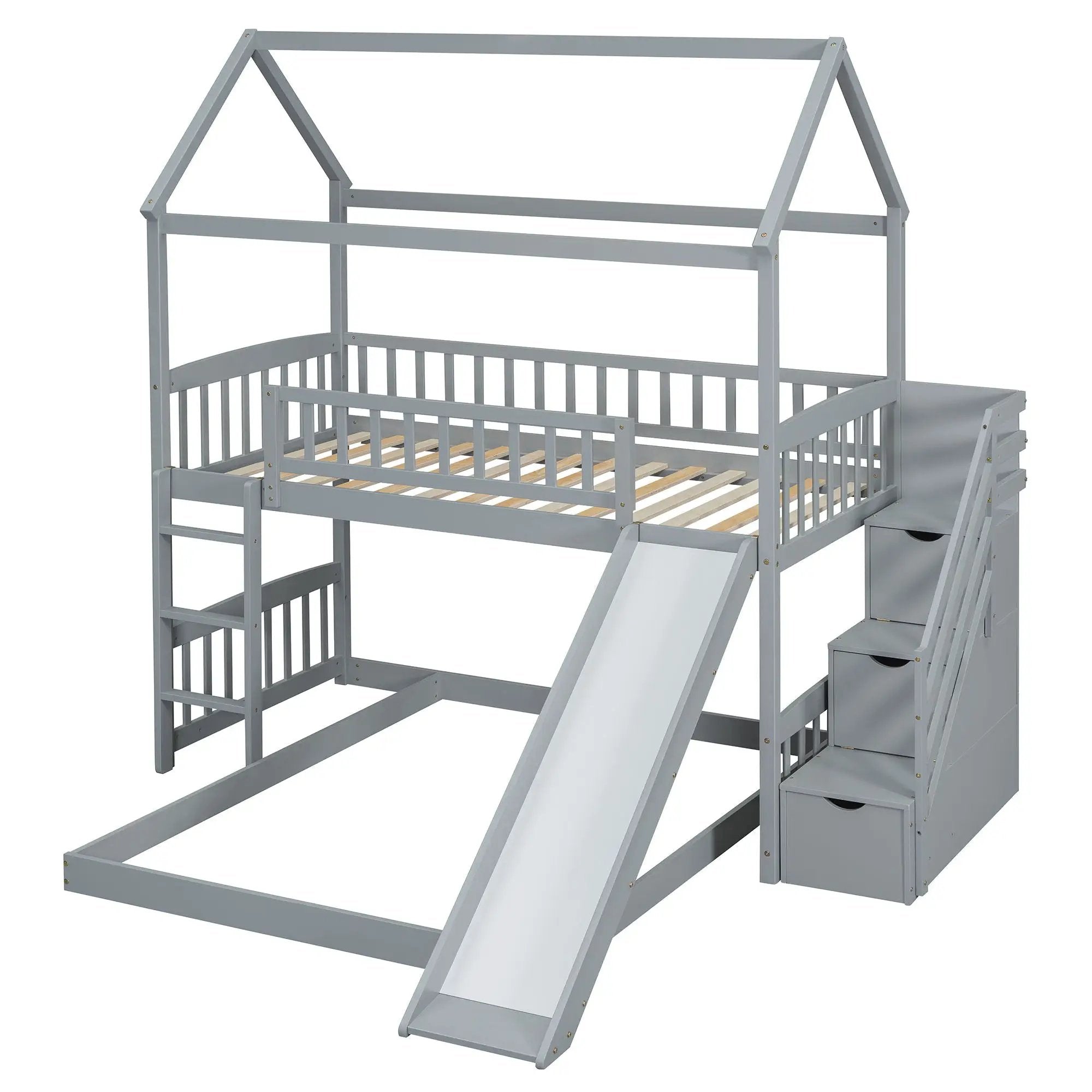 House Bunk Bed With Slide by Unique Piece Furniture