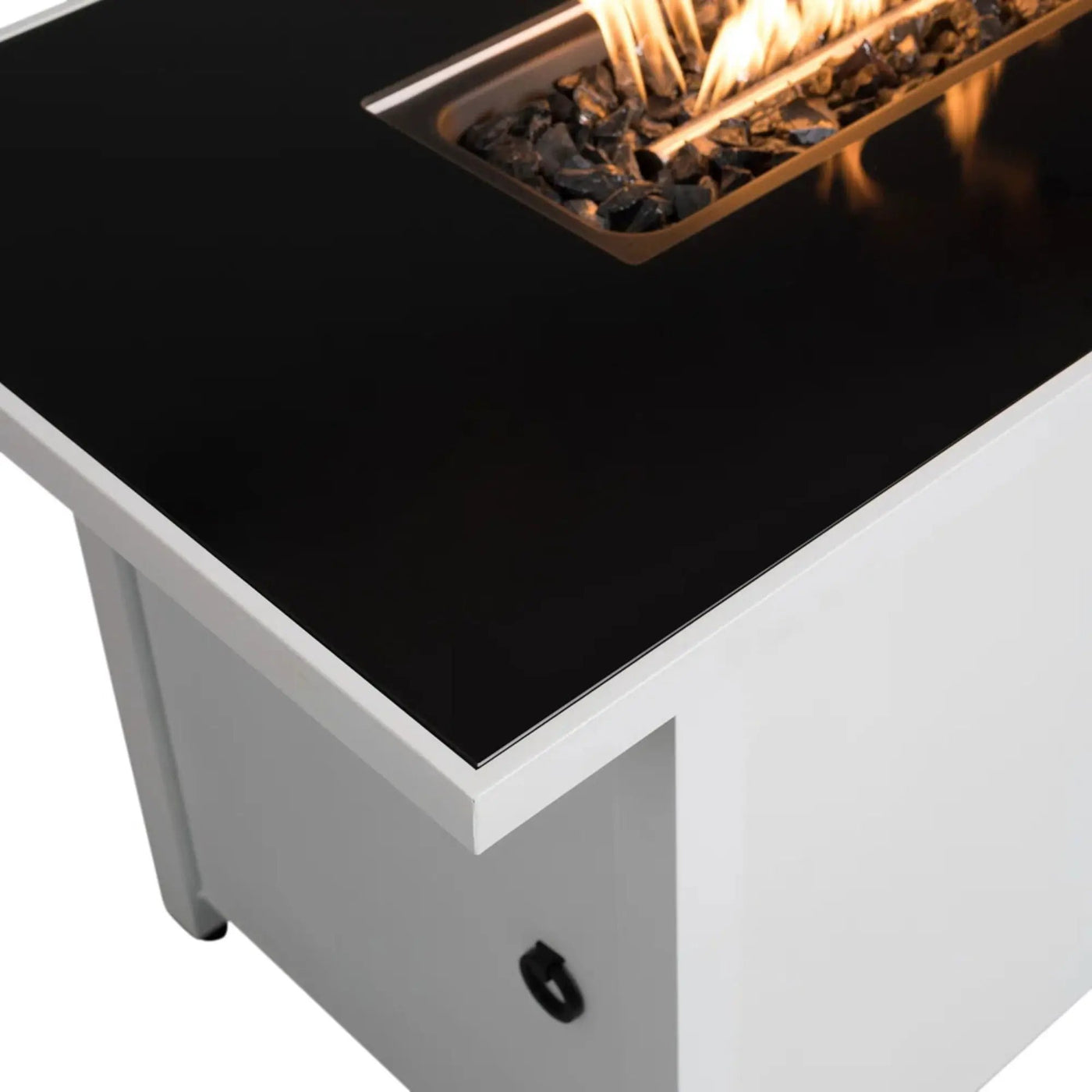Rectangular Fire Pit With Frame Elegant Design by HouseOfZazla