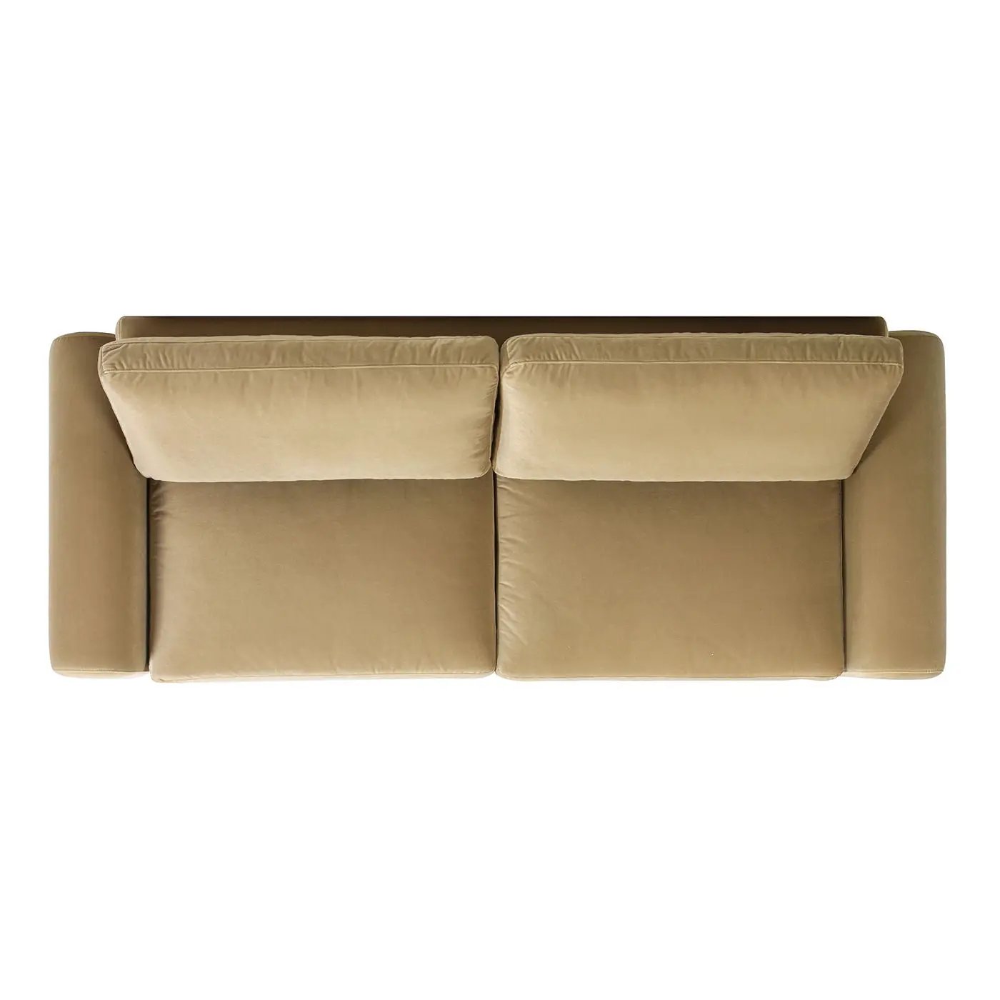 Mason - Arched Arm Sofa - Camel Brown Beige by Unique Piece Furniture