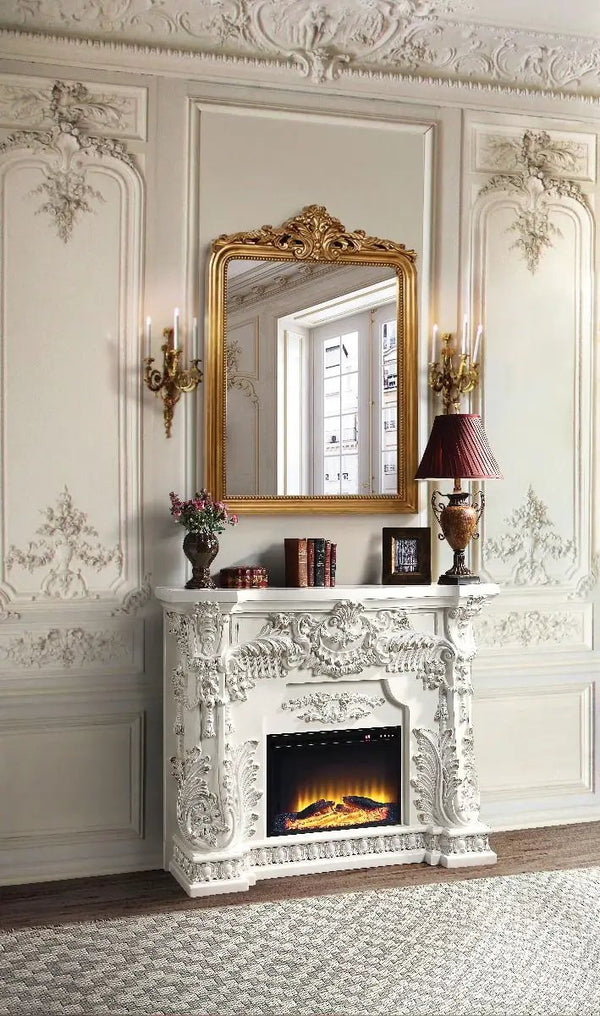 Adara - Cheminée - Blanc Antique