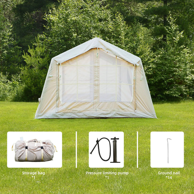 8 m² Inflatable Tents for Camping by HouseOfZazla