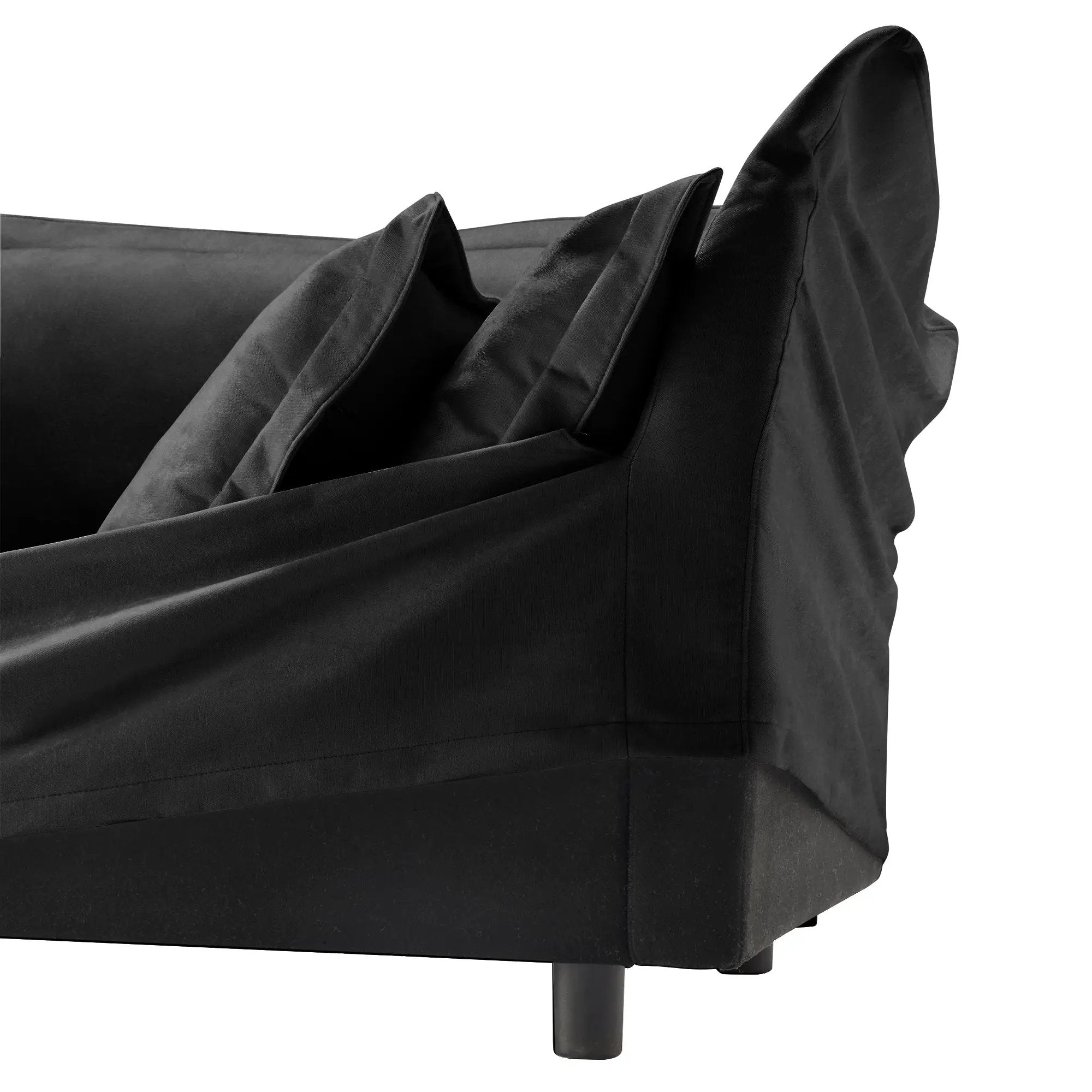 Luxurious Chenille Ottoman by HouseOfZazla