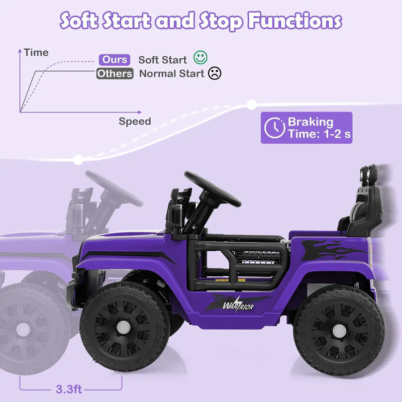 12V Kids Ride on Truck Car Battery Powered Electric Vehicle by DirectDeals
