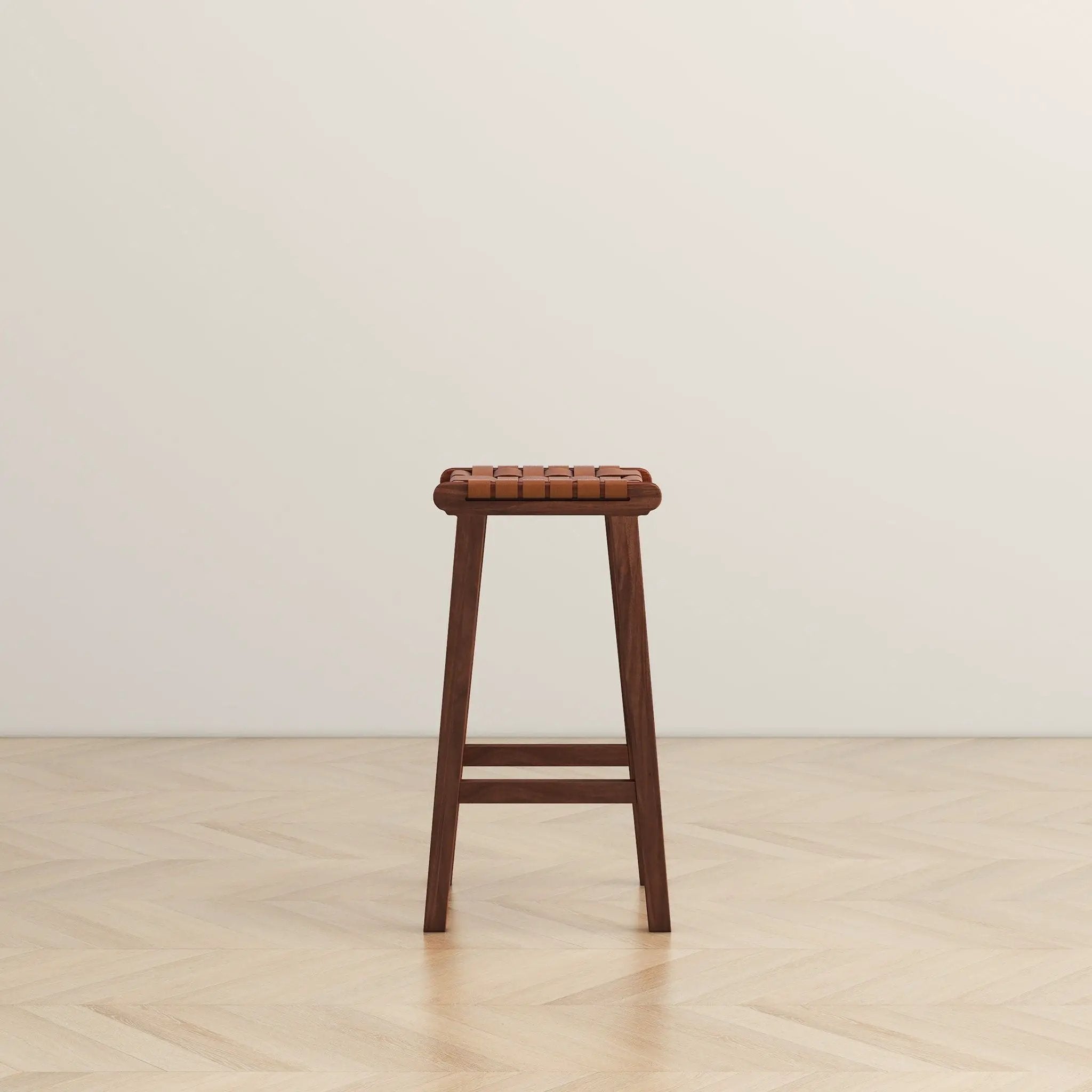 James - Mid-Century Modern Genuine Counter Stool by Unique Piece Furniture