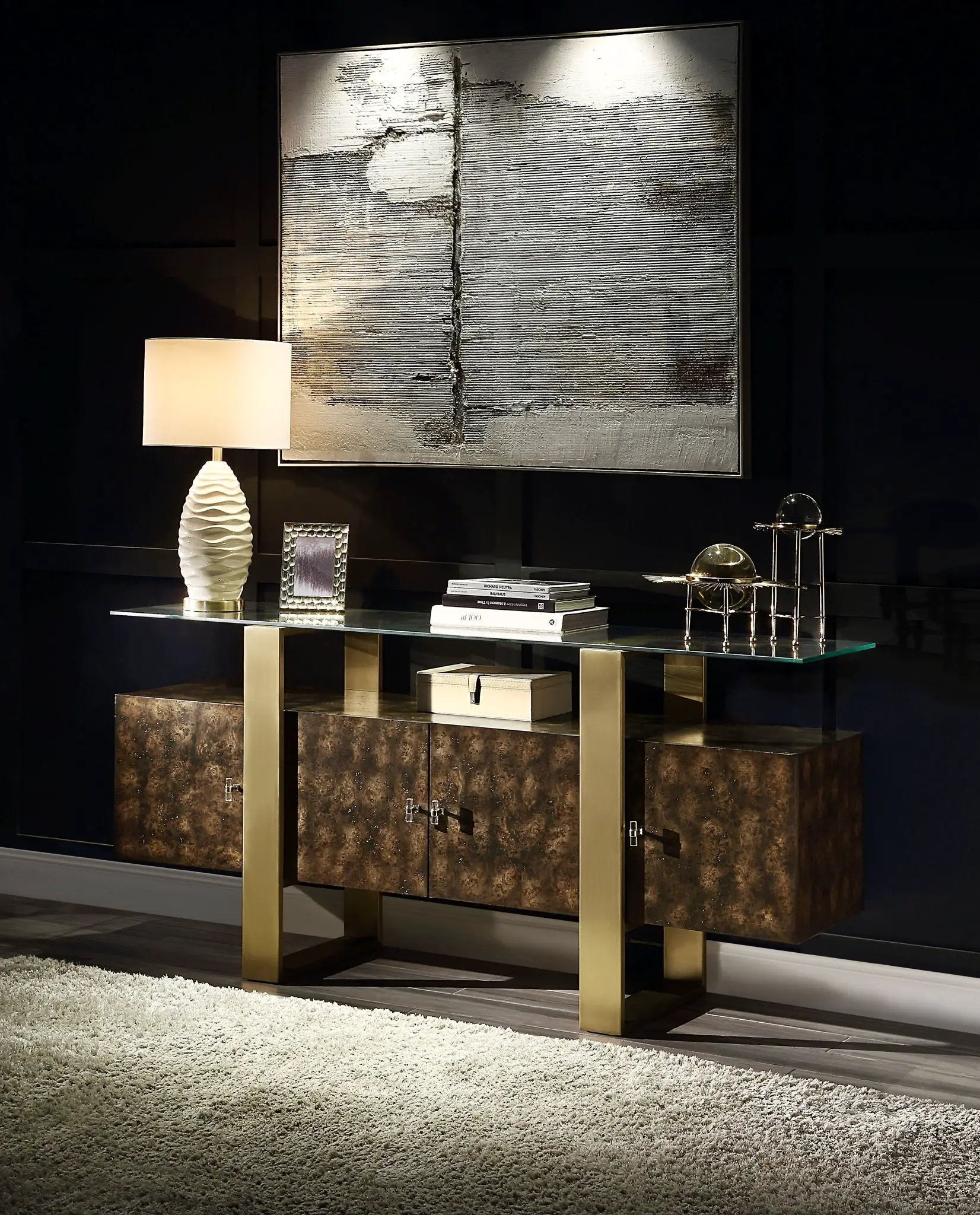 Mabyn - Console Cabinet - Brown by Unique Piece Furniture