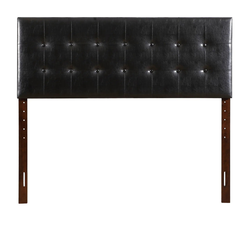 Versatile Adjustable Headboard - Black by Unique Piece Furniture