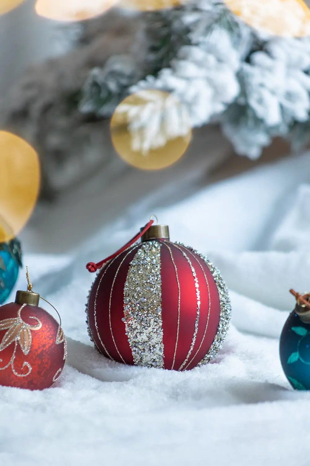 Christmas Ball Ornaments Tree Ornaments For Holiday Party Decorations by Unique Piece Furniture