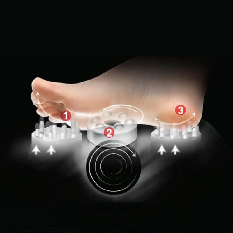 Foot Massager with Heat-Black by HouseOfZazla
