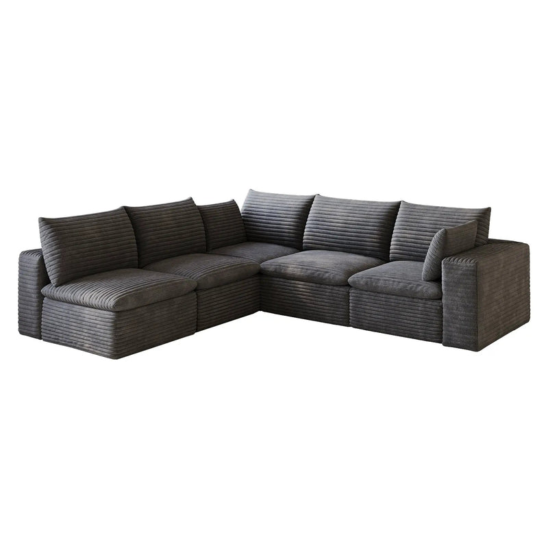 Cloud Sofa - Modular Design with Removable Cushions by HouseOfZazla