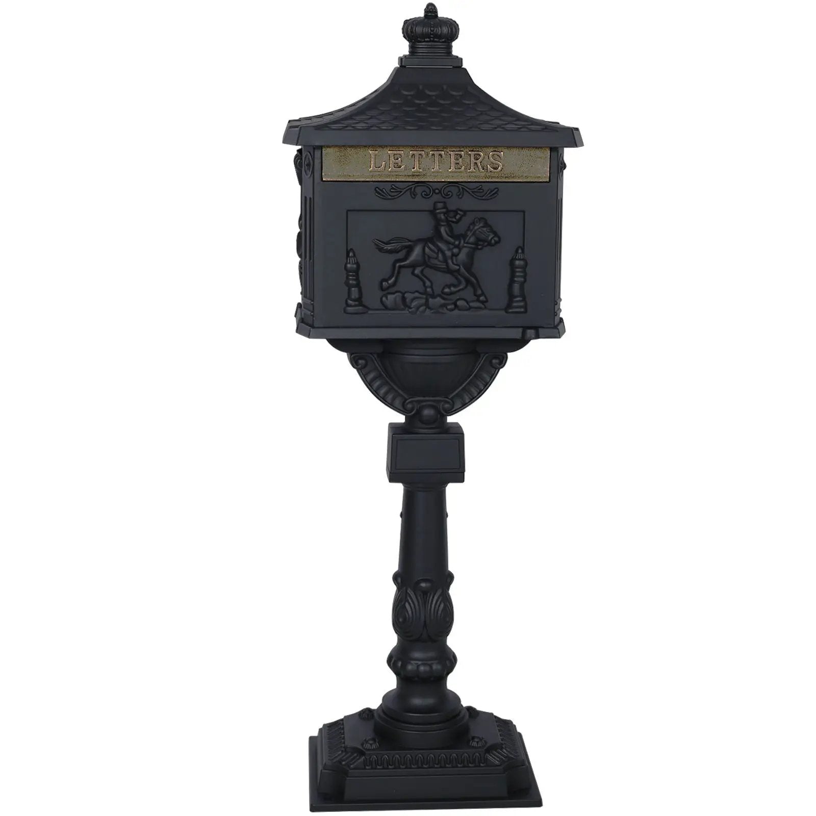 Cast Aluminum Mail Box, Postal Box, Mailbox by Unique Piece Furniture
