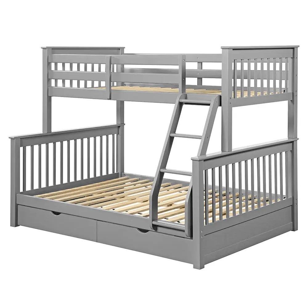 Haley II - Twin Over Full Bunk Bed With Storage by Unique Piece Furniture