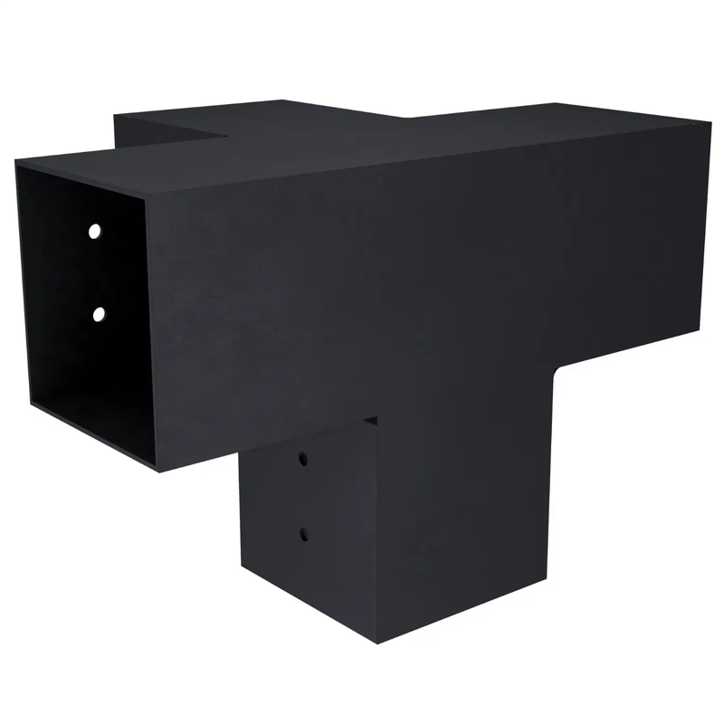 Pergola 4-Arm Post Bracket (for 4x4 Wood Posts) by Zen Pergolas