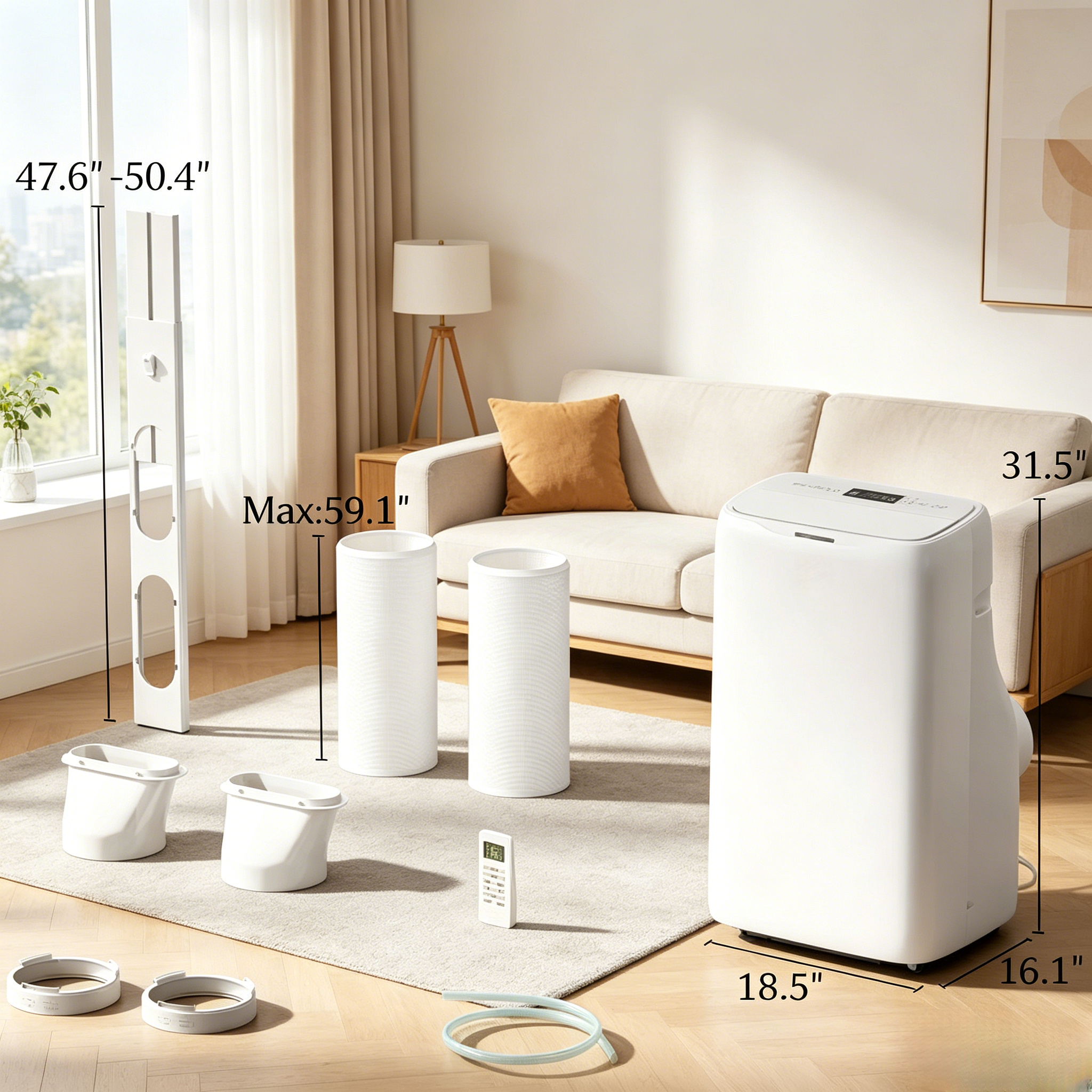 Powerful Air Conditioner, Room Air Conditioner, Standing Air Conditioner by HouseOfZazla