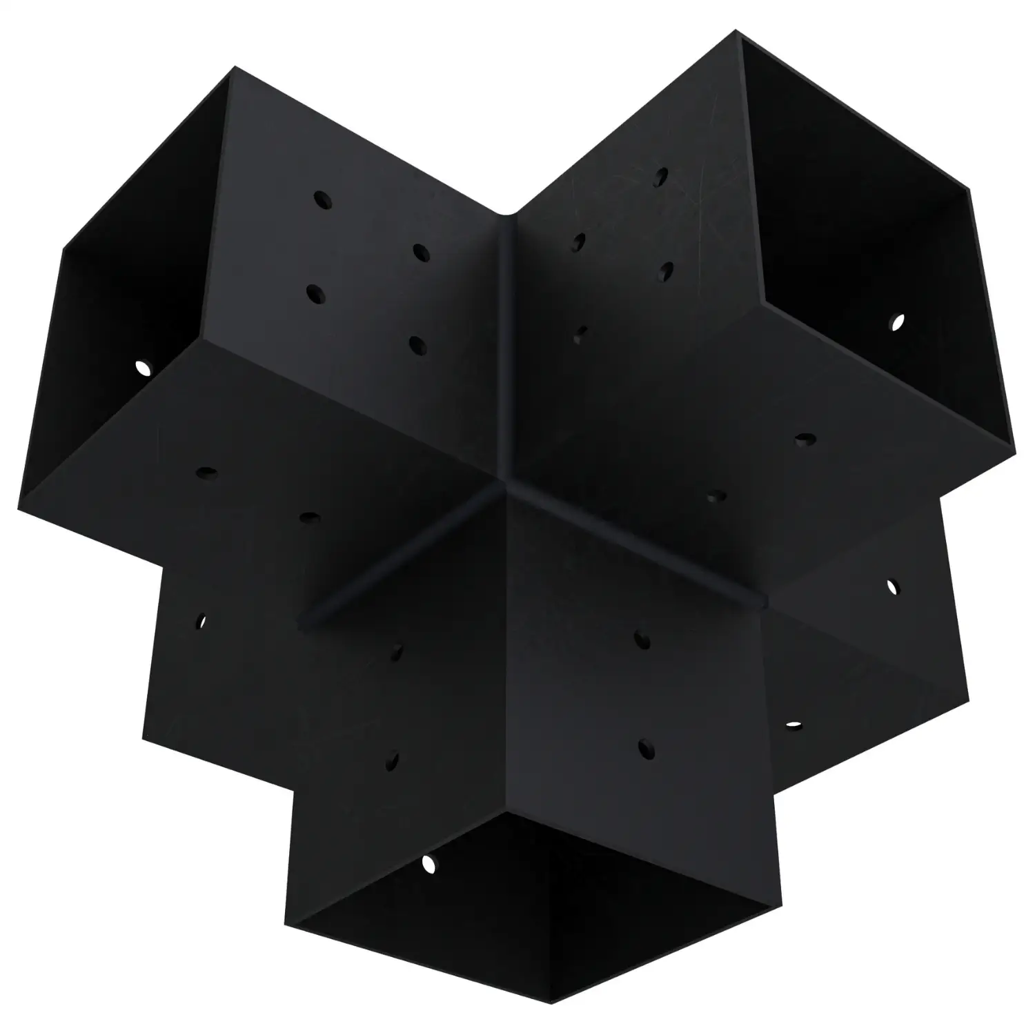 Pergola 5-Arm Post Bracket (for 4x4 Wood Posts) by Zen Pergolas