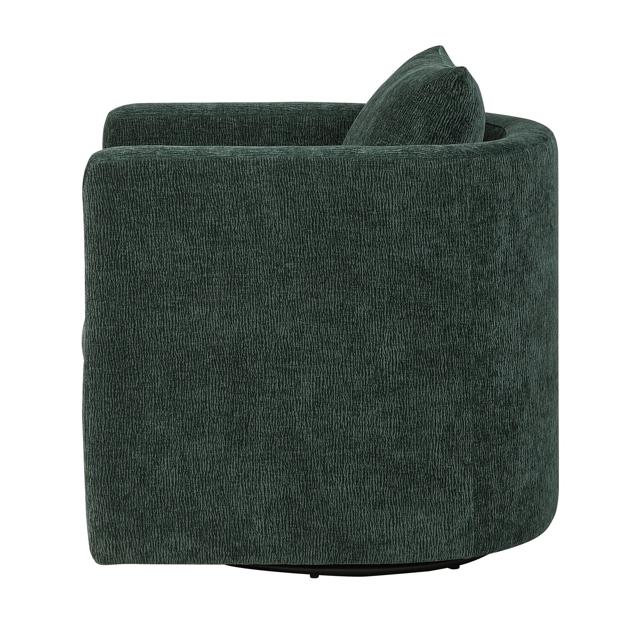 Sutton - Swivel Barrel Chair by HouseOfZazla