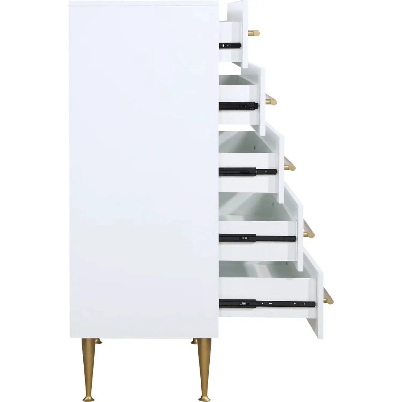 Contemporary 5 Drawer Chest For Bedroom by Unique Piece Furniture