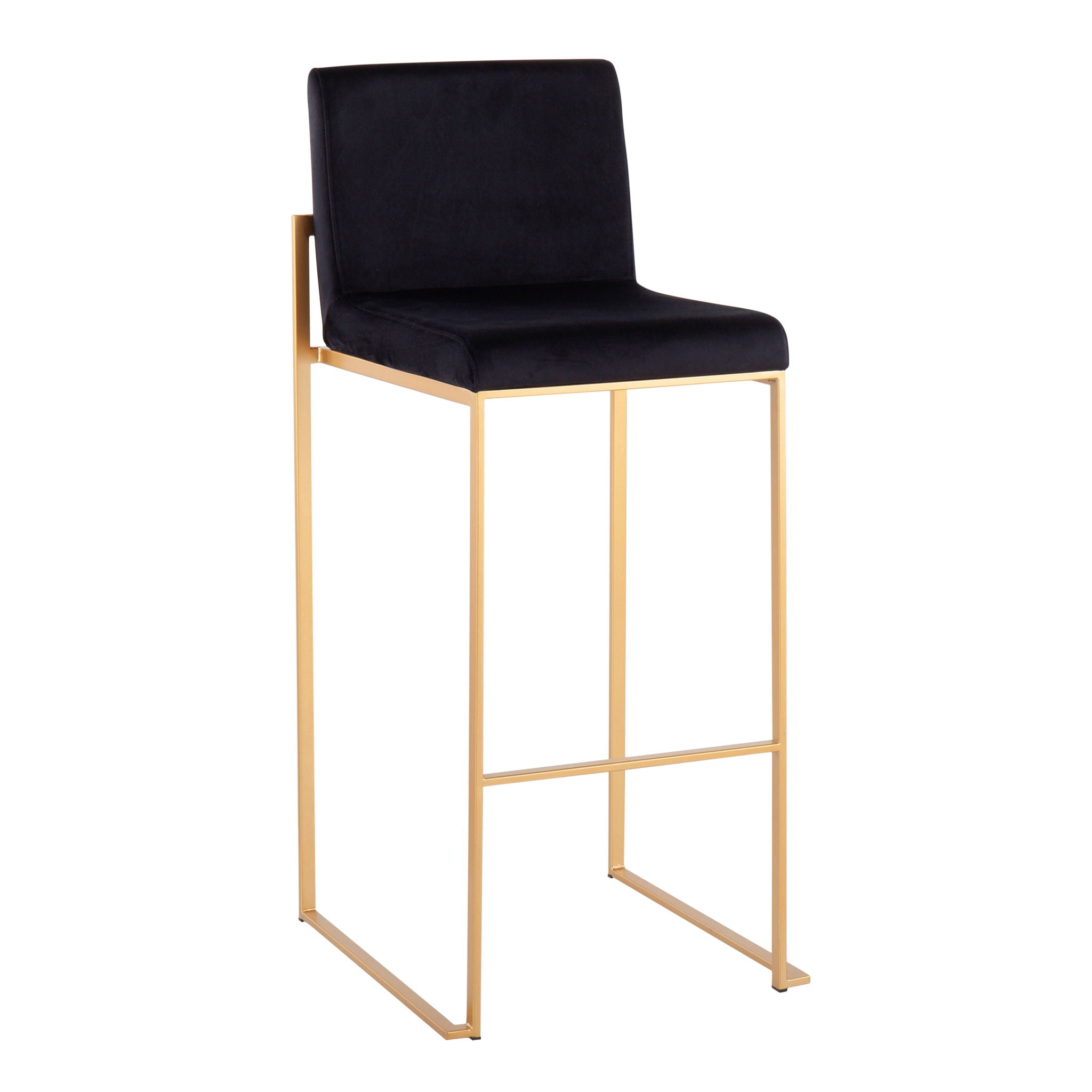 Fuji - Contemporary Design High Back Barstool by Unique Piece Furniture
