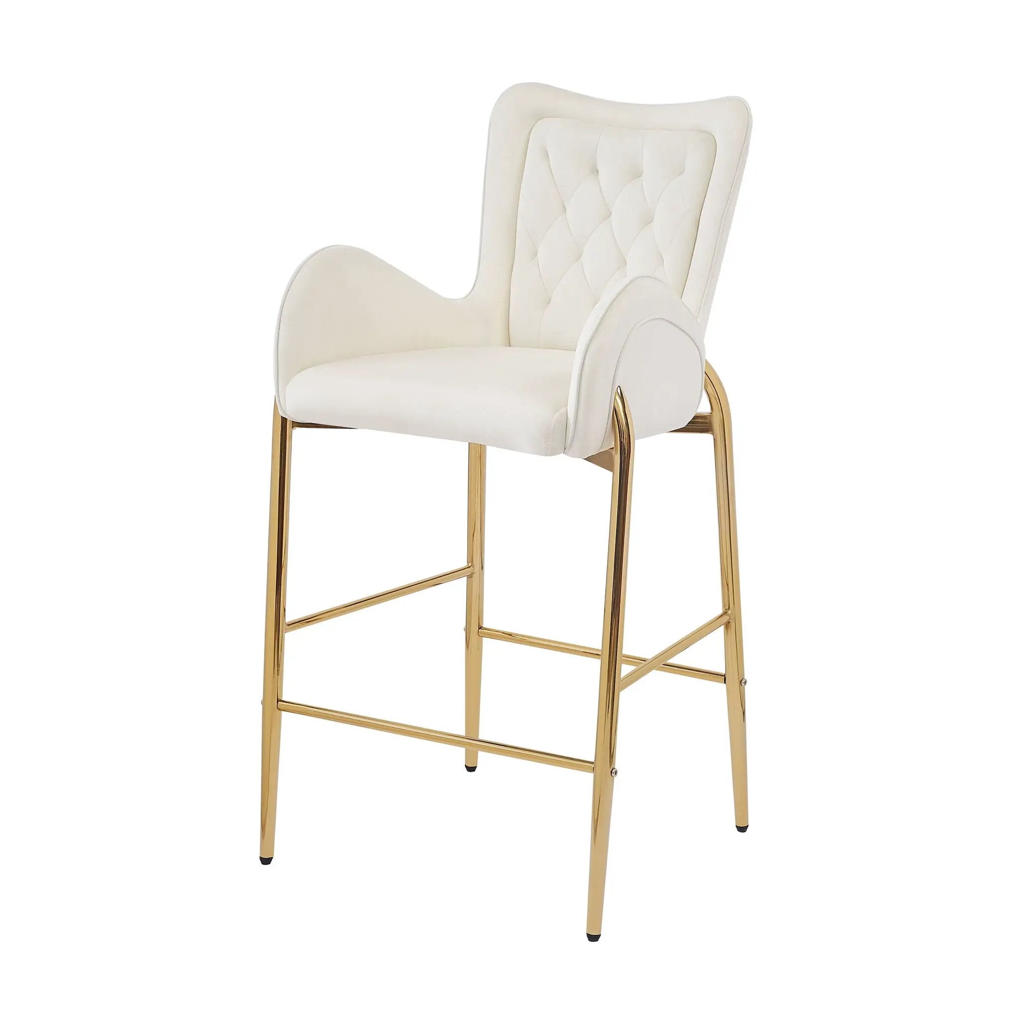 Fabric Counter Height Bar Stools (Set of 2) by HouseOfZazla