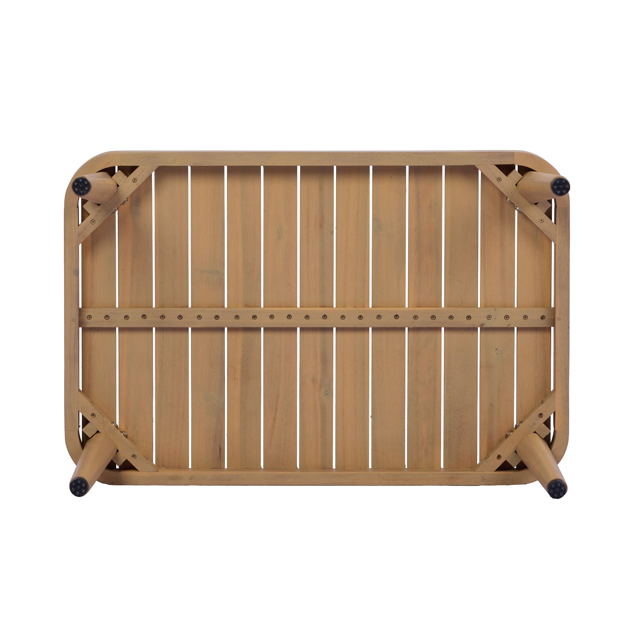 4-Piece Acacia Wood Patio Seating Set by HouseOfZazla