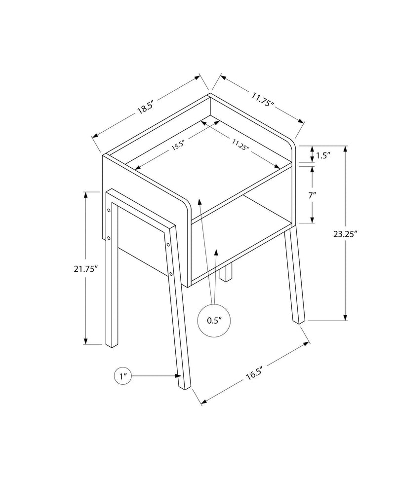 Accent Table, Side Contemporary & Modern Design by Unique Piece Furniture