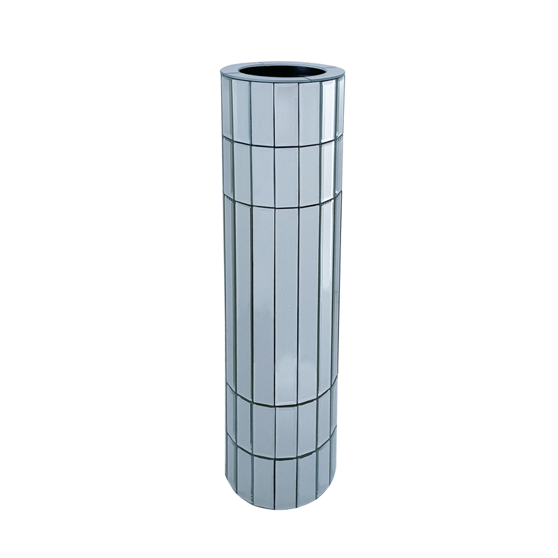 29.92" Tall Floor Vase Mirrored by HouseOfZazla