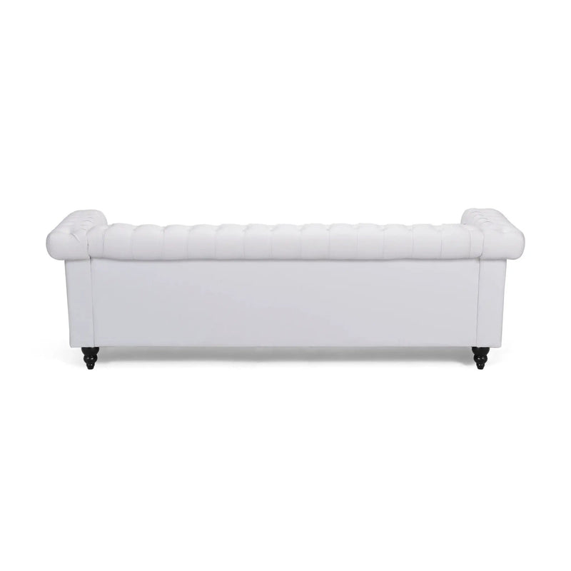 Chesterfield Style 3 Seater Sofa With Deep Button Tufting by HouseOfZazla